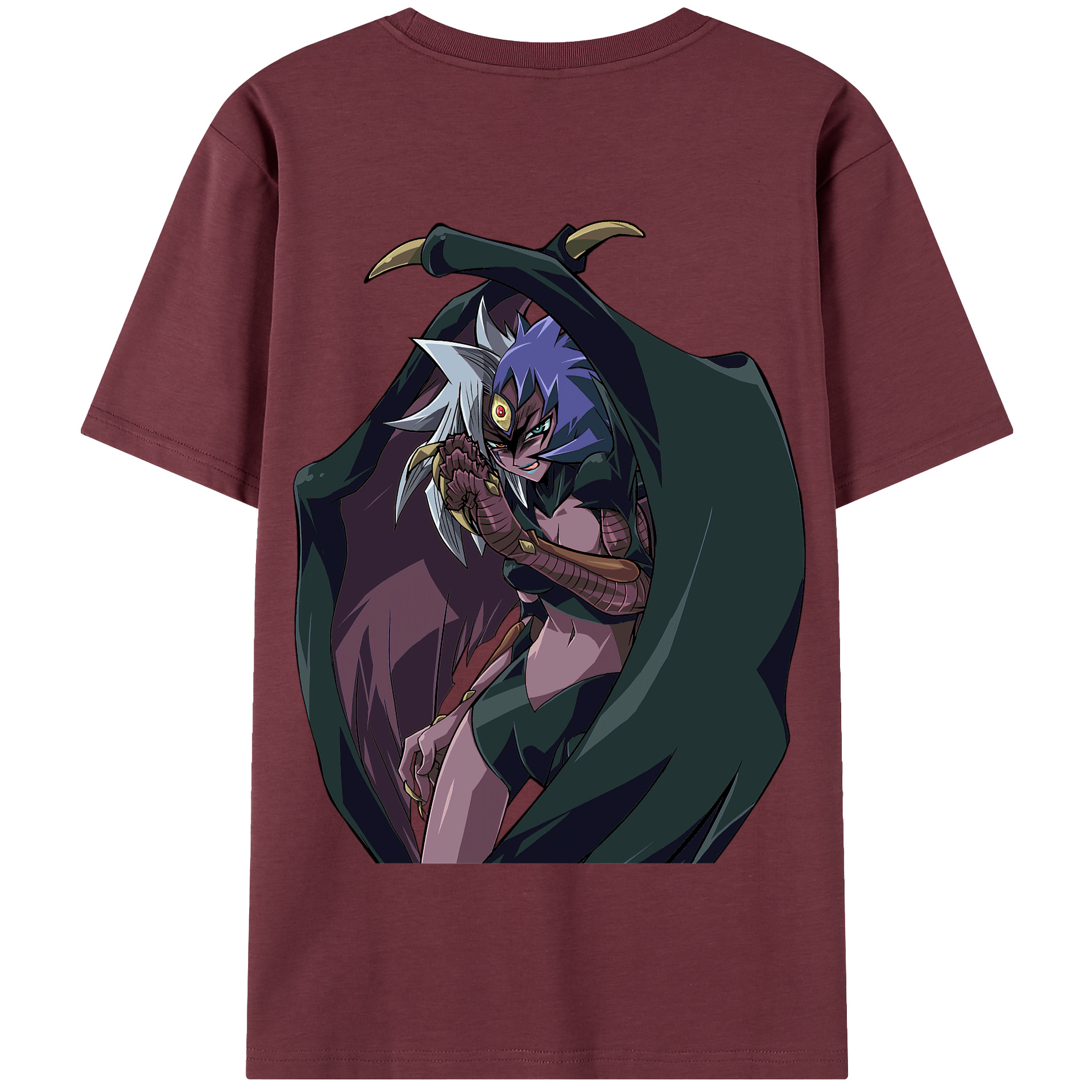 （画像用） 遊☆戯☆王 Yu-Gi-Oh! 綿100％半袖Tシャツ（背面プリント）